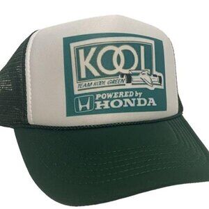 F1 Retro 80s Vintage Style KOOL Racing Hat Formula 1 Trucker Honda Track Wear